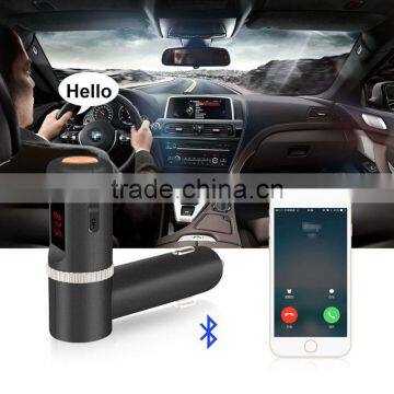 2016 hot Wireless Bluetooth/USB/Mic Car MP3 player FM Transmitter