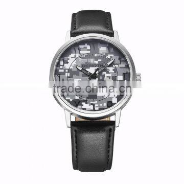 Vogue Camouflage Mil Men's Business Watch Quartz Stainless Steel Watch photo-2