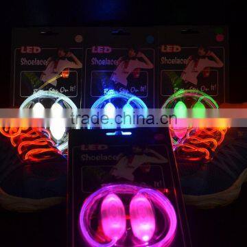 New Party Decorations Colorful Flashing LED Shoelaces Light up LED Shoelaces With Battery Wholesale photo-3
