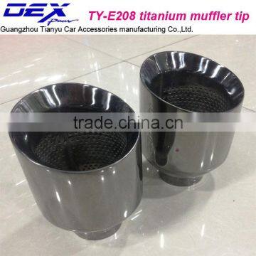 Auto Accessories Universal Titanium Exhaust Tip photo-2