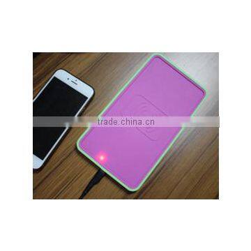 For Sumsung S6 Silicone-vehicle QI Wireless Car Phone Charger Phone Holder With Universal Receiver photo-2