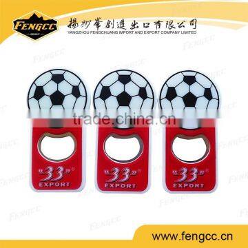 Promotion Customized Logo Beer Bottle Opener With Football Shaped