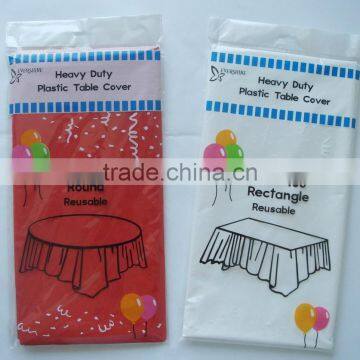 PEVA Party Table Cover ----Factory Directly Supply photo-5
