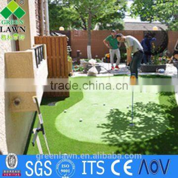 Acquarium golf putting green for golf course,artificial grass for mini golf