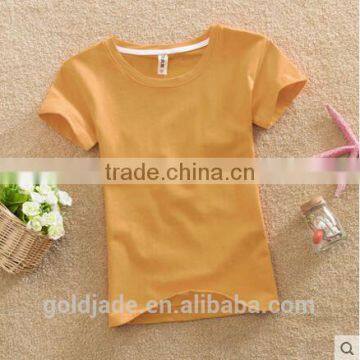 Customized Manufactorying Plain Ladies Short-sleeve T Shirt photo-2