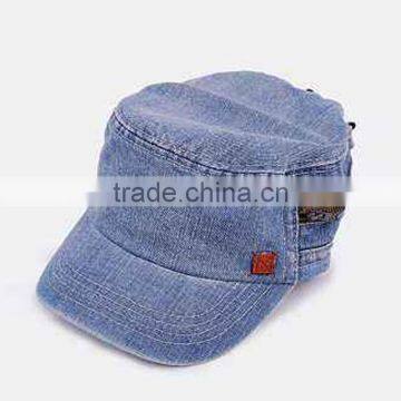 Custom Custom Denim Hat Embroidery Snapback Rope Hat photo-5