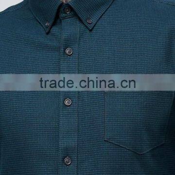 Custom New Design Long Sleeve Mens Pre-Shrunk 100% Cotton Heavyweight Flannel Check Print Comfort Fit Casual Shirts photo-3