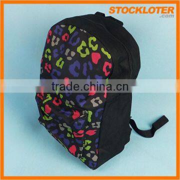 100% polyester 600D. Backpack stock 170,000pcs cheap clearance