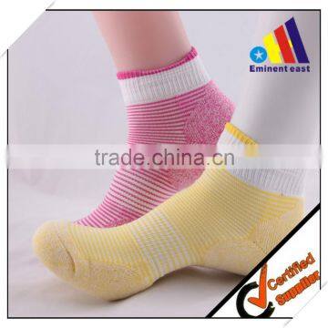 Women Riding Bike Cycling Warm Towel Sweat Short Socks Hiking Antimicrobial