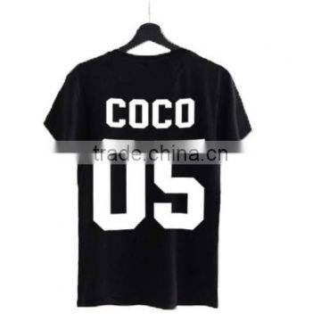 factory price t shirt/number 05 t shirt/pure color t shirt