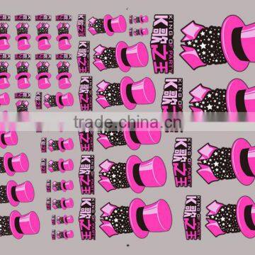 Eco-friendly Ink Resistant Plastisol/Screen Printing Heat Transfer Stickers Iron On Clothing With Custom Pattern photo-3