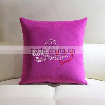 Cute Hotfix Rhinestone Heat on Transfers Pillow photo-2