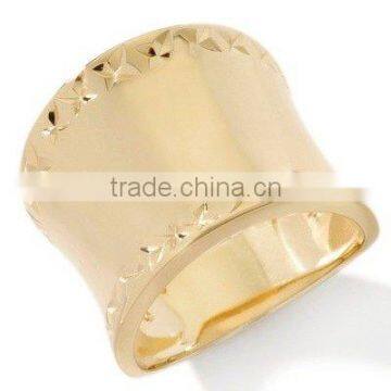 Gold Plated Thumb Ring(DTSR 01991)