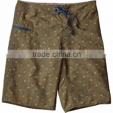 Boardshort Self-Lined Waistband Single-Button Classic Trunks for Beach Days Nylon Fabric DWR Finish Quicker Drying Swimwear photo-4