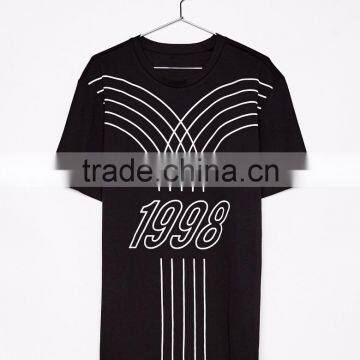 Stylish Casual Athletic Pattern Mens Tshirts Sports Graphic Printed T Shirt With Slogan Customizable Polyester Cotton Tee photo-6