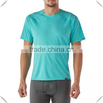 lightest-weight fastest-drying and best-wicking polyester baselayer workout sports outdoor t shirts custom for men