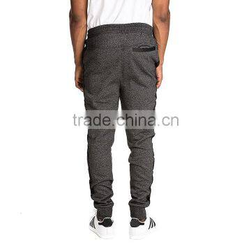 Heathered Gray Brushed Jersey Mens New Design Joggers photo-4