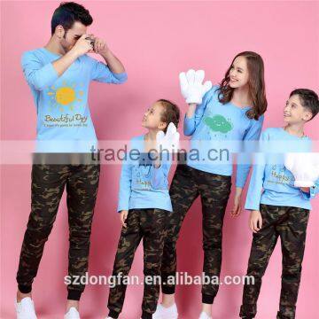 Family Matching Clothing Long Sleeve Shirt Matching Clothes Mother and Daughter Sweet Family Look Clothes photo-3