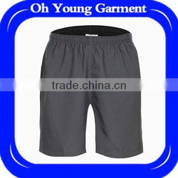 2017 wholesale hot new 100%polyester running sports mens shorts