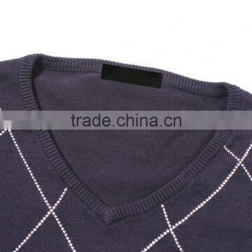 V-neck Stylish Long Sleeve Sweaters For Men photo-2