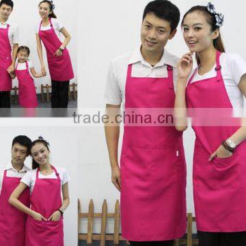 Custom Aprons Korean Solid Color Home Aprons Brown Advertising Apron Custom Printed LOGO photo-2