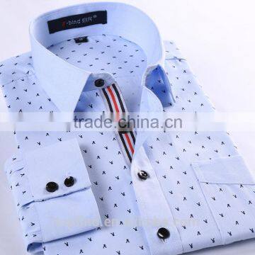Hot Sale Polyester Cotton Special Placket Custom Full-size Printed Man T-shirt photo-2