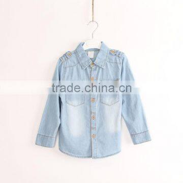 children models top 100 child denim shirts pure cotton two pocket