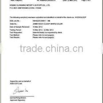 SGS PROTECTION TEST REPORT