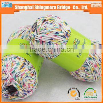 China Knitting Yarn Factory Direct Sale 100 Quality Soft Tape Yarn for Hand Knitting photo-3