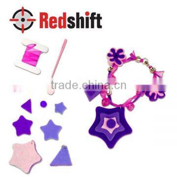 Art & Craft Kit Educational Toy Felt Jewelry Star Bracelet Low Price photo-3
