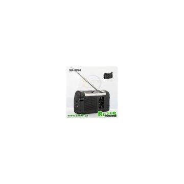 Sorbo Hand Crank Radio,solar radio,radio (SB-5016)