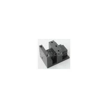 OEM / ODM Black Aluminum CNC Machining Clamping Block TOLERANCE +/- 0.1mm