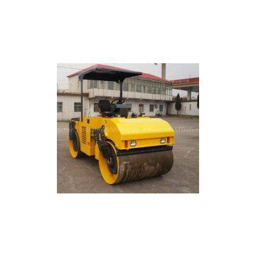6T double drum road roller