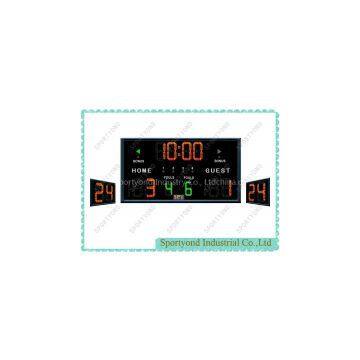 LED Electronic Basketball Scoreboard with Shot Clock
