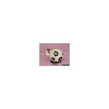 cow candle holder(ceramic candle holder)