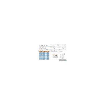 LS1702  2-Fold steel ball bearing slides