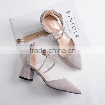 B22556A wholesale newest shoes high-heeled bandage women shoes