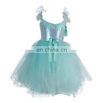 2015 green ballet cute girls dancewear