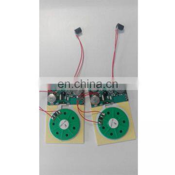 Speaker Type recordable sound module for plush toy