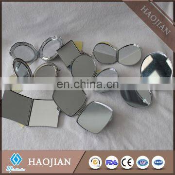 Blank Sublimation Metal Pocket Mirror Makeup Double Sided Mirror photo-3