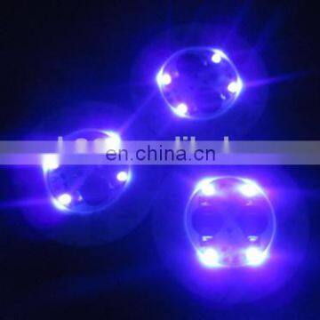 Novelty Gift Special Custom Bottle Sticker Led UV Black Light Bar Drink Coasters photo-2