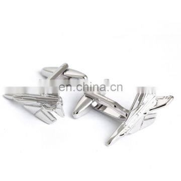 Novelty Airplane Metal Popular Cufflinks for Men Jewelry photo-4