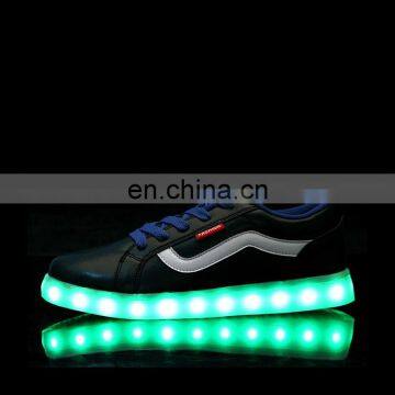 Wholesale New Design Mens Womens Night Club Shoes Large Size 46 Rechargeable Light Up LED Shoes Sneakers photo-4