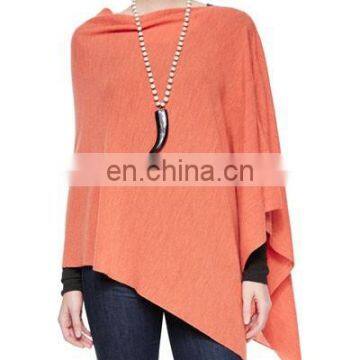 latest women's knittedwool poncho fashion irregular Sweaters