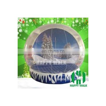 Inflatable Giant Snow Globe Show Ball Inflatable for Christmas Festival