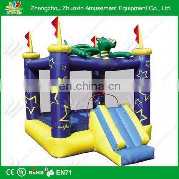 durable inflatable tank bouncer with big mouse, inflatable bouncer