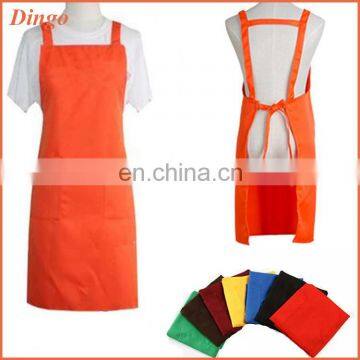 Customized waterproof cotton kitchen aprons wholesale adjustable cotton cooking apron