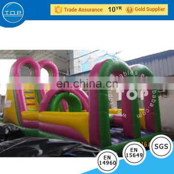 Inflatable tunnel slide inflatable obstacle kids obstacle course