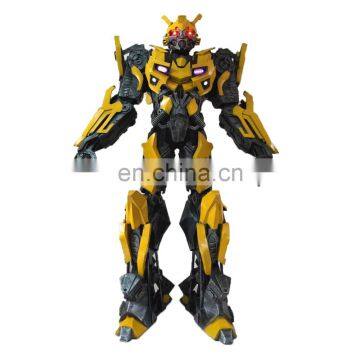 2.7m Adult Robot Bumblebee Carnival Halloween Cosplay Costume