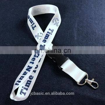 Fashion Style Polyester Material Customized Silkscreen Printing Lanyards photo-2